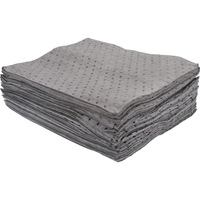 Premium Bonded Sorbent Pads, Universal, 15" x 17", 15 gal. Absorbancy Les Distributions ICE