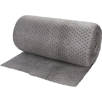 Premium Bonded Sorbent Rolls, Mediumweight, 150' L x 30" W, 40 gal. Absorbancy Les Distributions ICE