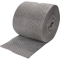 Rouleaux absorbants li&eacute;s de premi&egrave;re qualit&eacute;, Lourd, 150' lo x 15" la, Absorption 25 gal. Les Distributions ICE