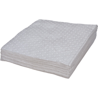 Premium Bonded Sorbent Pads, Oil Only, 15" x 17", 8 gal. Absorbancy Les Distributions ICE