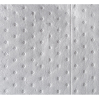 Premium Bonded Sorbent Pads, Oil Only, 15" x 17", 8 gal. Absorbancy Les Distributions ICE