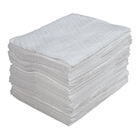 Premium Laminated (SMS) Sorbent Pads, Oil Only, 15" x 17", 30 gal. Absorbancy Les Distributions ICE