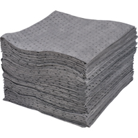 Premium Laminated (SMS) Sorbent Pads, Universal, 15" x 17", 30 gal. Absorbancy Les Distributions ICE