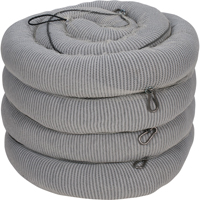 Barrage absorbant de premi&egrave;re qualit&eacute;, Universel, 10' lo x 5" la, Absorption 35 gal., 4 /pqt Les Distributions ICE