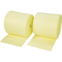 Rouleaux absorbants li&eacute;s de premi&egrave;re qualit&eacute;, Lourd, 150' lo x 15" la, Absorption 25 gal. Les Distributions ICE