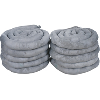 Remblais tubulaires absorbants, Universel, Absorption 40 gal., 3" la x 10' lo, Pqt de 10 Les Distributions ICE