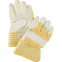 Gants d'ajusteur doubl&eacute;s pour l'hiver &agrave; chaleur sup&eacute;rieure, Grand, Paume en Cuir fleur de vache, Doublure en Thinsulate Les Distributions ICE