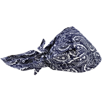 Bandeaux en triangle 6710CT de refroidissement en tissu de serviette Chill-Its, Bleu Les Distributions ICE