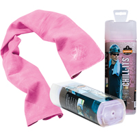 Chill-Its&reg; 6602 Cooling Towels, Pink Les Distributions ICE