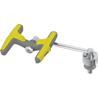 Poste de douche oculaire/faciale, Installation Montage sur comptoir Les Distributions ICE