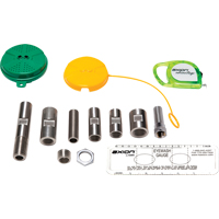 Axion Advantage&reg; Eye/Face Wash Upgrade Kit with Green ABS Plastic Eye/Face Wash Head Les Distributions ICE
