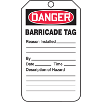 &eacute;tiquettes de s&eacute;curit&eacute;, Plastique, 3-1/4" la x 5-3/4" h, Anglais Les Distributions ICE