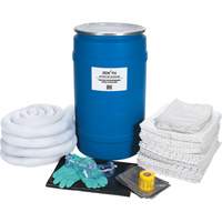 Spill Kit, Oil Only, Drum, 30 US gal. Absorbancy Les Distributions ICE