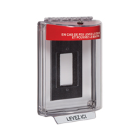Couvercles pour alertes d'incendie Universal Stopper, Boîte ferm&eacute;e/encastr&eacute;e Les Distributions ICE