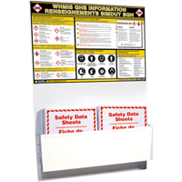 GHS Information Stations, English & French, Binders Included Les Distributions ICE