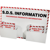 MSDS or SDS Information Centres, English, Binders Included Les Distributions ICE