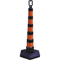 Grip N Go Trim Line Channelizers, 49" High, Black Les Distributions ICE