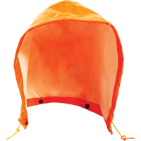 Capuchon pour veste 3 en 1 Viking, Orange haute visibilit&eacute;, Polyester/PVC Les Distributions ICE