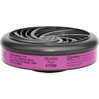7990 P100 Particulate Filter Cartridge, Gas/Vapour Cartridge/Particulate Filter, P100 Filter Les Distributions ICE