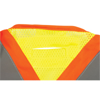 CSA Compliant High Visibility Surveyor Vest, High Visibility Lime-Yellow, Medium, Polyester Les Distributions ICE