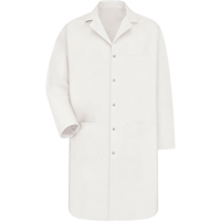 Lab Coat, Poly-Cotton, Small, White Les Distributions ICE