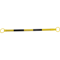 Barrier Cone Bar, 6' 6" Extended Length, Black Les Distributions ICE