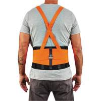 Ceinture de support dorsal haute visibilit&eacute; en &eacute;lasthanne ProFlex 100HV, &eacute;lastique, Petit Les Distributions ICE