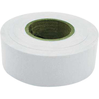 Flagging Tape, 1.2" W x 300' L, White Les Distributions ICE