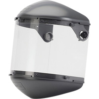 Syst&egrave;me de visi&egrave;re haute performance &agrave; double couronne 4" Fibre-Metal, Propionate, Suspension Rochet Les Distributions ICE