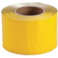 Temporary Pavement Marking Tape, 4" x 150', Vinyl, Yellow Les Distributions ICE