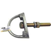 Miller&reg; Anchorage Connector with Hardware, D-Ring, Permanent Use Les Distributions ICE