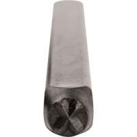 Individual Standard General Purpose Steel Hand Stamp Pieces, X, 1/2" Les Distributions ICE
