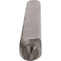 Individual Standard General Purpose Steel Hand Stamp Pieces, Y, 1/2" Les Distributions ICE