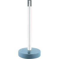 Outdoor TensaBarrier&reg; - Receiver Posts, 37" High, White Les Distributions ICE