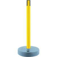 Outdoor TensaBarrier&reg; - Receiver Posts, 37" High, Yellow Les Distributions ICE