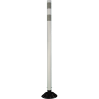 Impact Resistant Delineator, 36" H, White Les Distributions ICE