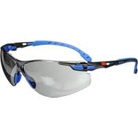 Solus Safety Glasses with Scotchgard Lenses, Grey/Smoke Lens, Anti-Fog, Meets/Exceeds CSA Z94.3 Les Distributions ICE