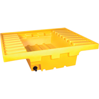 Contenant de confinement Ultra-Rack Sump, 51,5'' lo x 51,5'' la x 12" ha, 66 gal. US Capacit&eacute; Les Distributions ICE