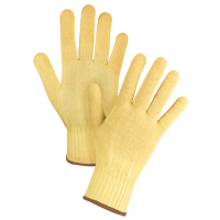 Gants tricot&eacute;s sans couture, Taille Grand/9, Calibre 7, Enveloppe en Kevlar, ASTM ANSI niveau A2/EN 388 niveau 3 Les Distributions ICE