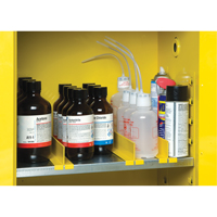 Shelf Dividers for Safety Cabinet Shelves Les Distributions ICE