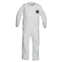 ProShield&reg; 50 Coveralls, 2X-Large, White, Microporous Les Distributions ICE