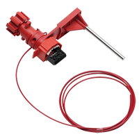 Small Valve Lockout With Blocking Arm, Universal Type Les Distributions ICE