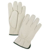 Gants de conducteur de premi&egrave;re qualit&eacute;, Moyen, Paume en Cuir fleur de vache Les Distributions ICE