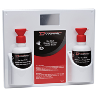 Dynamic Eyewash Station with Empty Bottles, Double Les Distributions ICE