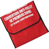 Couverture anti-feu avec sac de nylon Dynamic, Laine, 60" lo x 71" la Les Distributions ICE