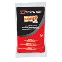 Dynamic Instant Compress, Hot, Single Use, 6" x 10" Les Distributions ICE