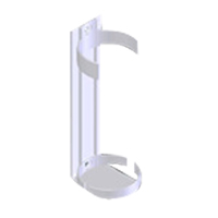 Dynamic Plastic Vehicle Bracket for Bio Med Wash&reg; Solution Les Distributions ICE