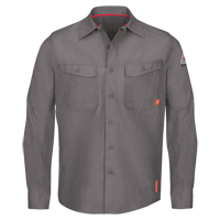 Chemises de travail IQ Endurance pour hommes, Petit, Gris Les Distributions ICE