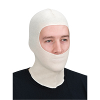 Passe-montagne pour vaporisation, Coton, Blanc Les Distributions ICE