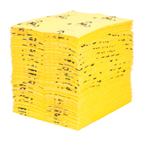 Premium Caution Pads, Universal, 15" x 18", 24.4 gal. Absorbancy Les Distributions ICE
